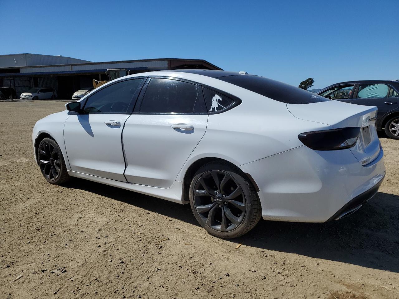2015 Chrysler 200 VIN 1C3CCCBG0FN718258 Copart auction photo, front end / rear end damage thumbnail 2