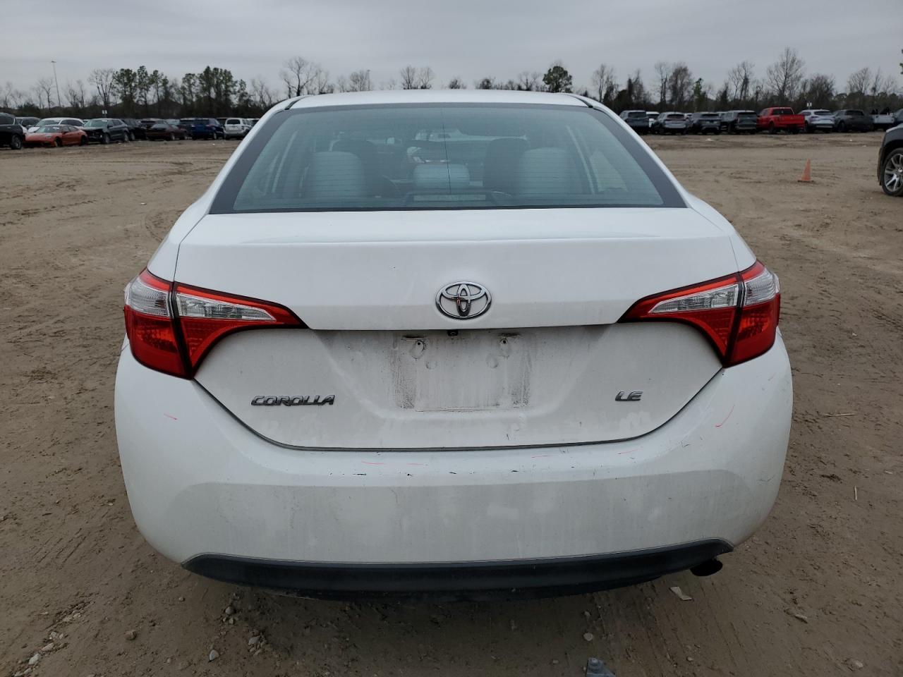 2014 Toyota Corolla VIN 5YFBURHEXEP039080 Copart auction photo, front end / side damage thumbnail 6