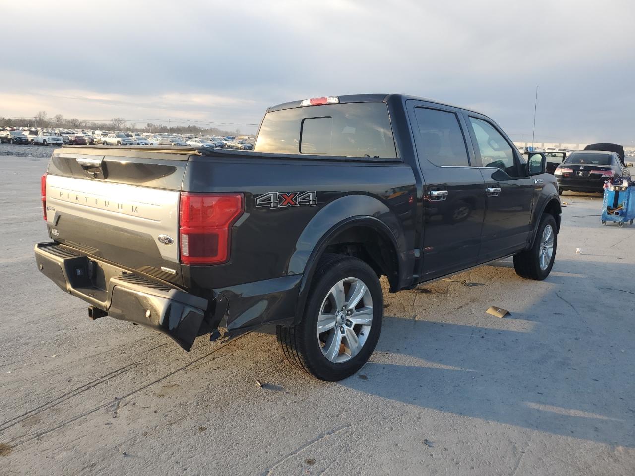 2019 Ford F-150 VIN 1FTEW1E46KFD45426 Copart auction photo, rear end damage thumbnail 3