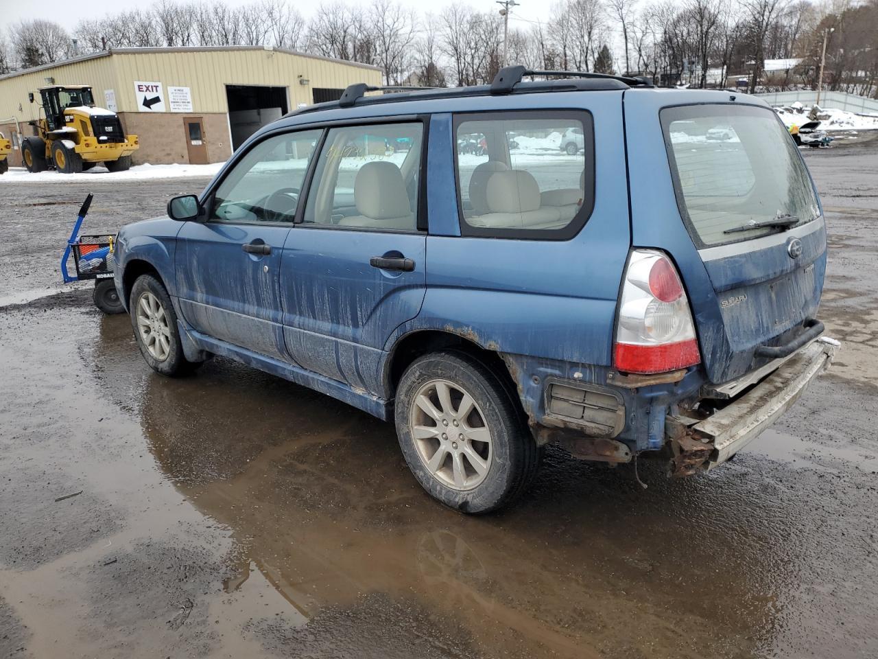 2007 Subaru Forester VIN JF1SG63647H702671 Copart auction photo, rear end / side damage thumbnail 2