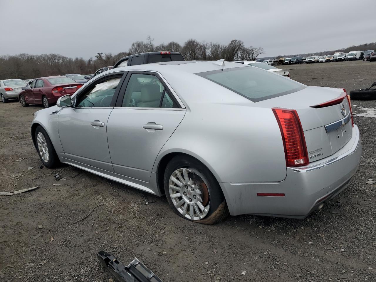 2011 Cadillac CTS VIN 1G6DC5EY4B0171070 Copart auction photo, side damage thumbnail 2