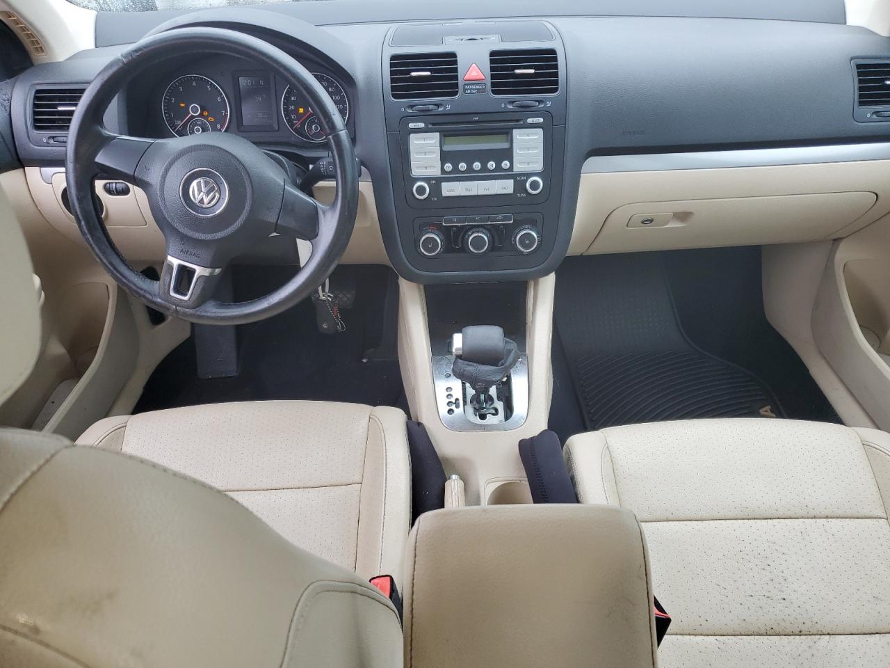 2010 Volkswagen Jetta VIN 3VWAX7AJ8AM147596 Copart auction photo, water/flood damage thumbnail 8