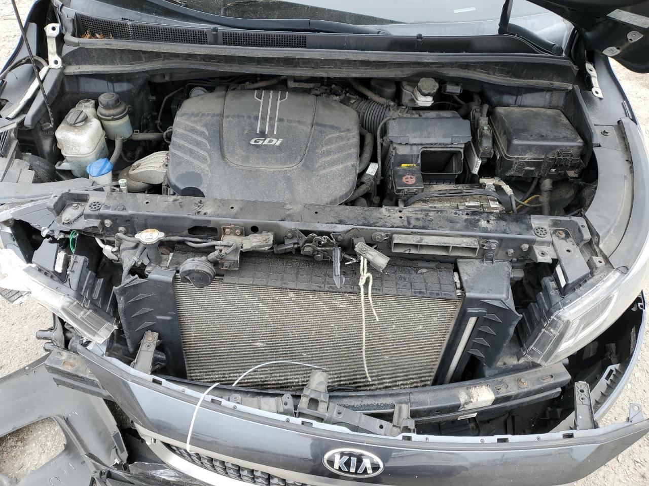 2017 KIA Sedona VIN KNDMB5C15H6226198 Copart auction photo, front end / minor dent/scratches damage thumbnail 12