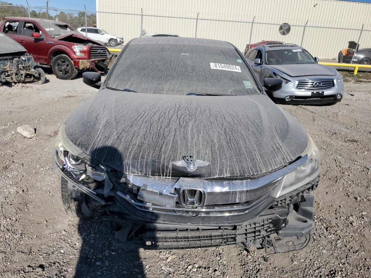 2017 Honda Accord VIN 1HGCR2F18HA015447 Copart auction photo, front end / rear end damage thumbnail 5