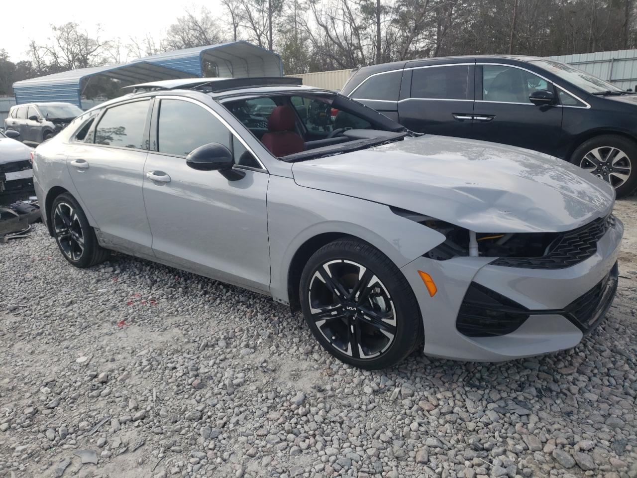 2022 KIA K5 VIN 5XXG64J25NG108656 Copart auction photo, front end damage thumbnail 4
