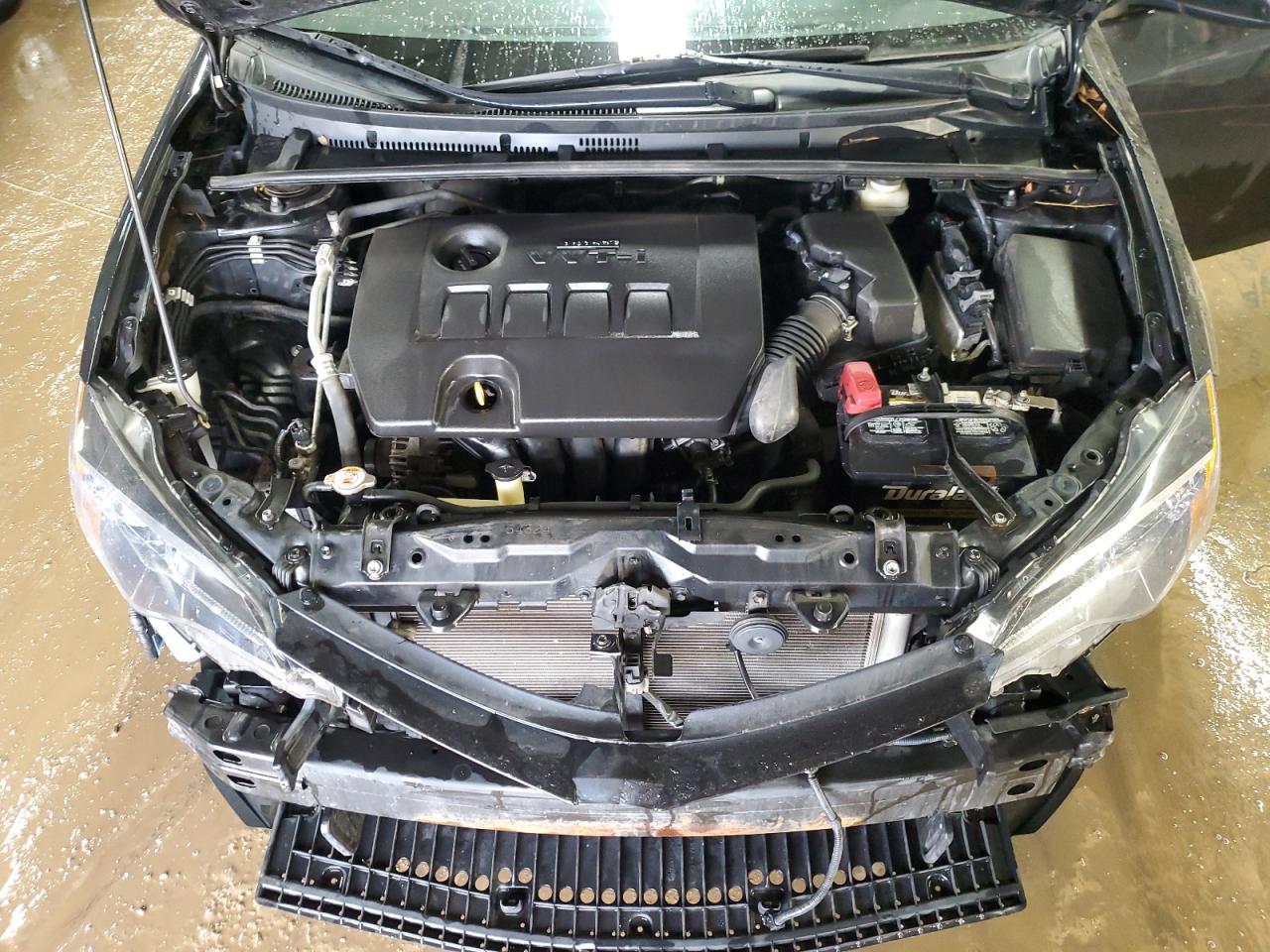 2017 Toyota Corolla VIN 2T1BURHE6HC933677 Copart auction photo, side / front end damage thumbnail 11