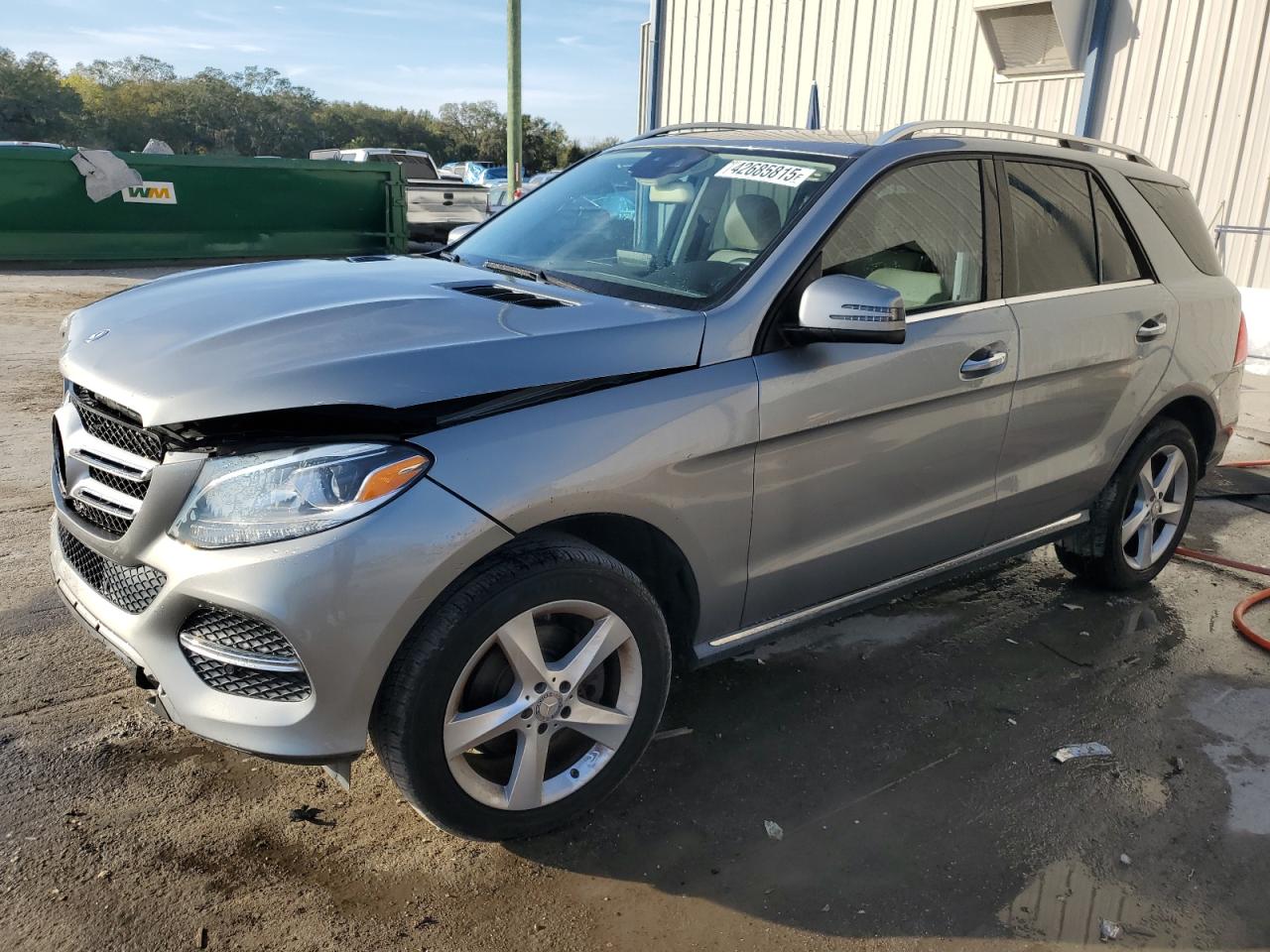 2016 Mercedes-Benz GLE VIN 4JGDA5JB0GA733306
