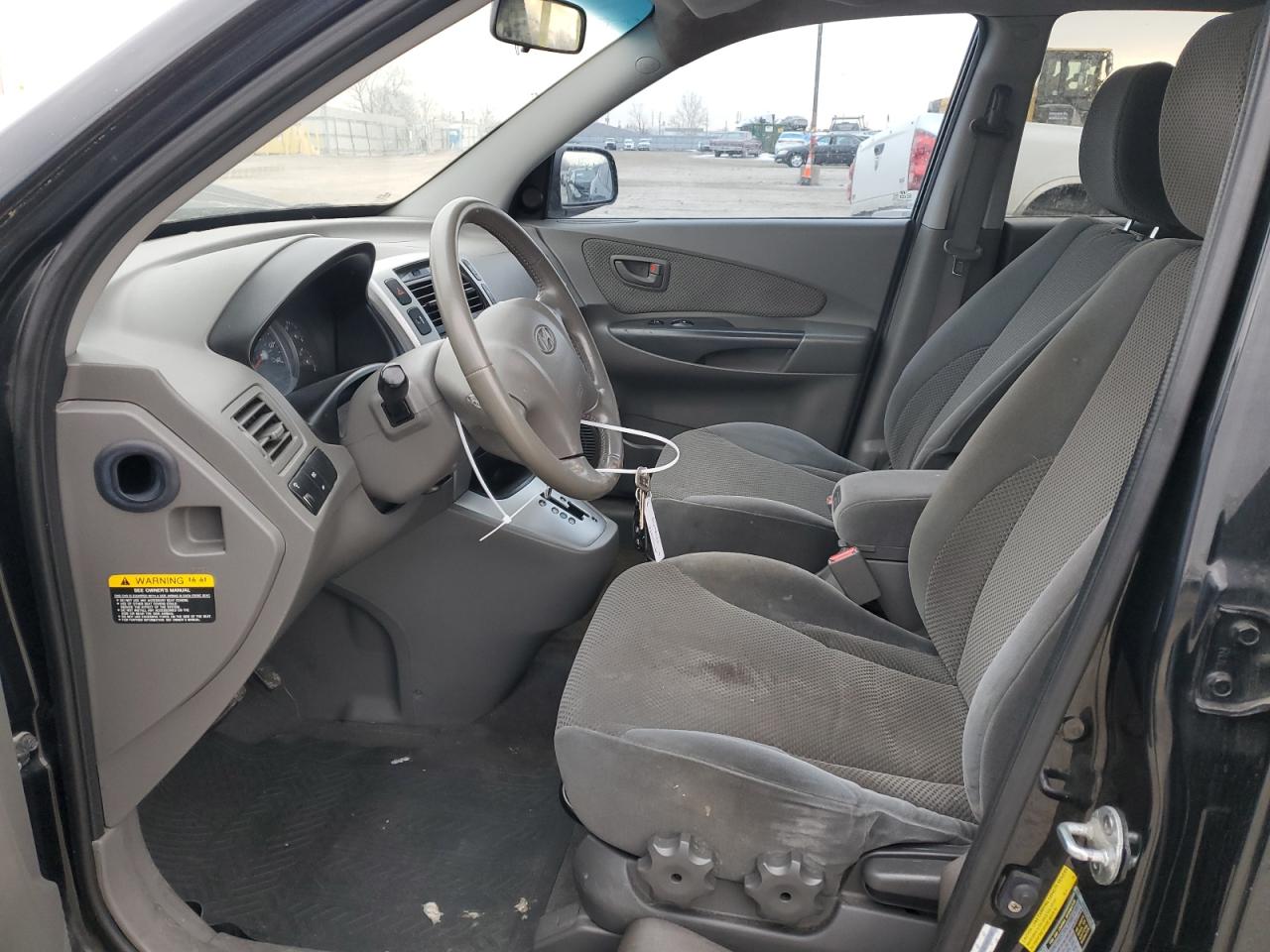 2008 Hyundai Tucson VIN KM8JN12D08U880726 Copart auction photo, front end / mechanical damage thumbnail 7