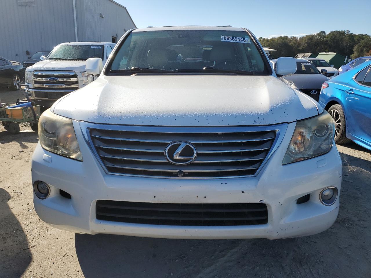 2011 Lexus LX VIN JTJHY7AX4B4060243 Copart auction photo, minor dent/scratches damage thumbnail 5