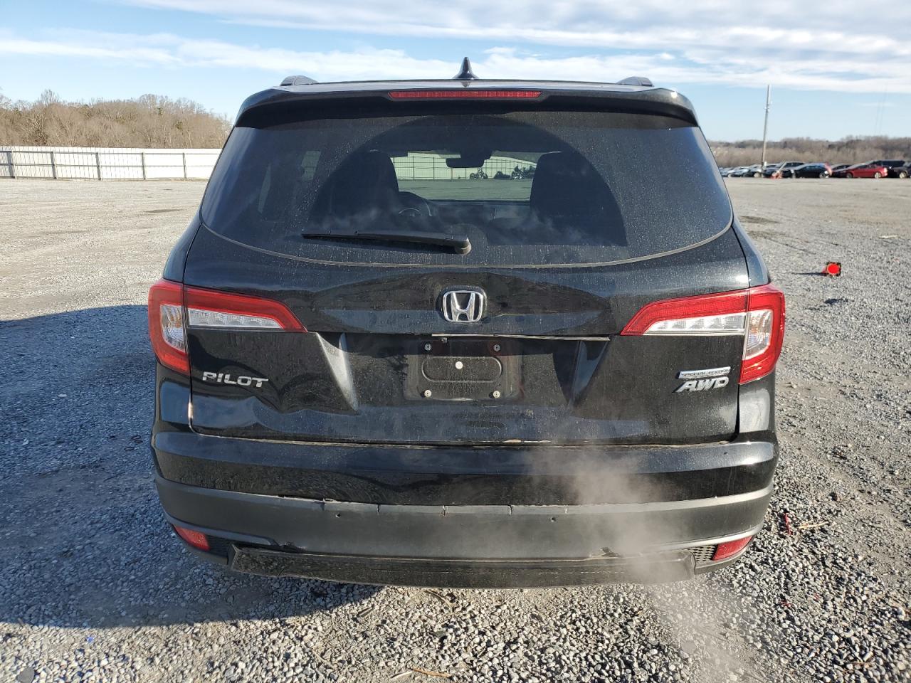2022 Honda Pilot VIN 5FNYF6H27NB077435 Copart auction photo, rear end damage thumbnail 6