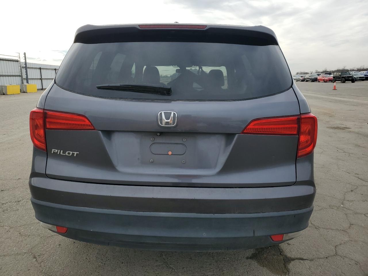 2018 Honda Pilot VIN 5FNYF5H33JB000963 Copart auction photo, front end damage thumbnail 6