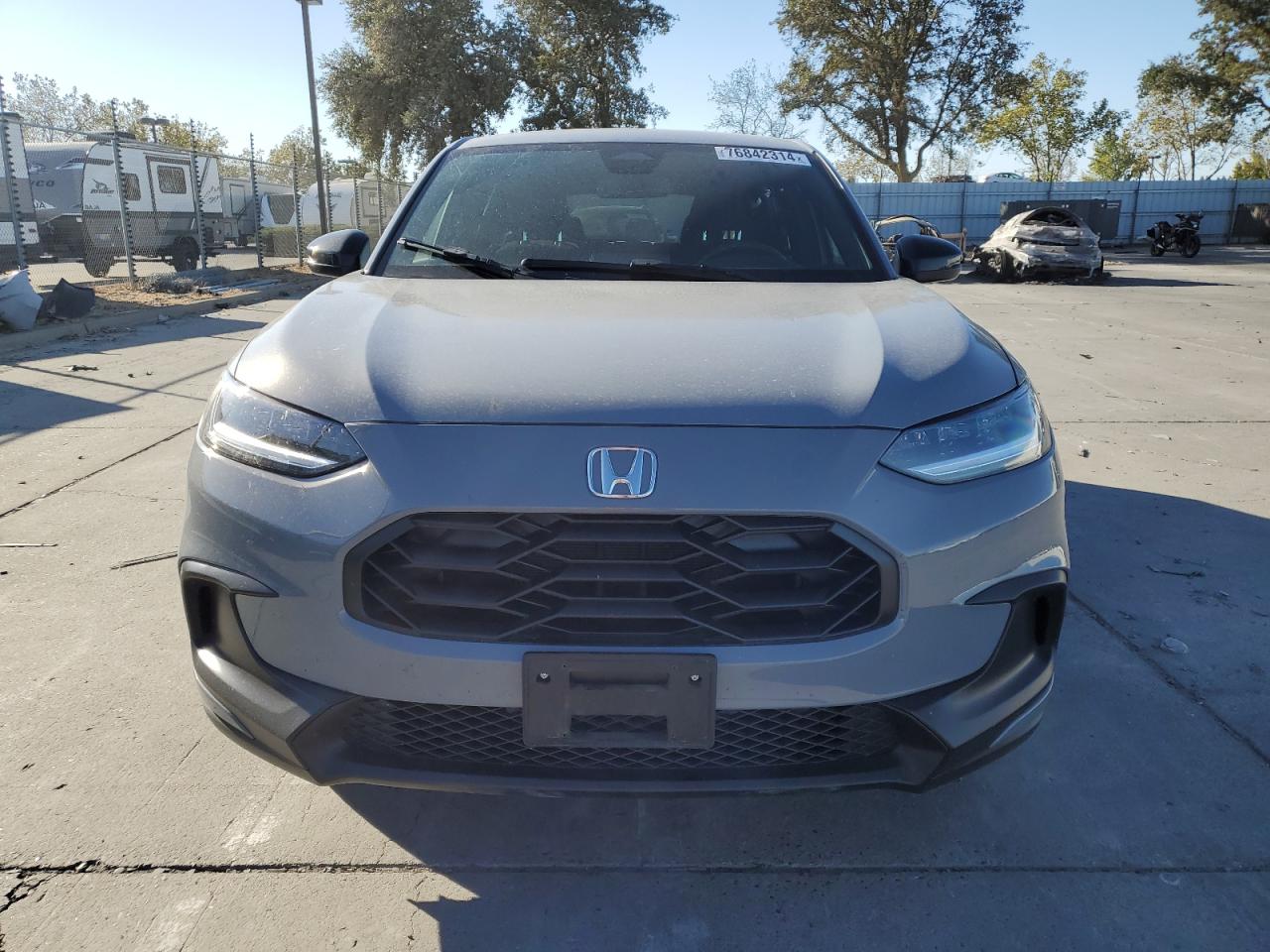 2024 Honda HR-V VIN 3CZRZ2H57RM735555 Copart auction photo, side damage thumbnail 5