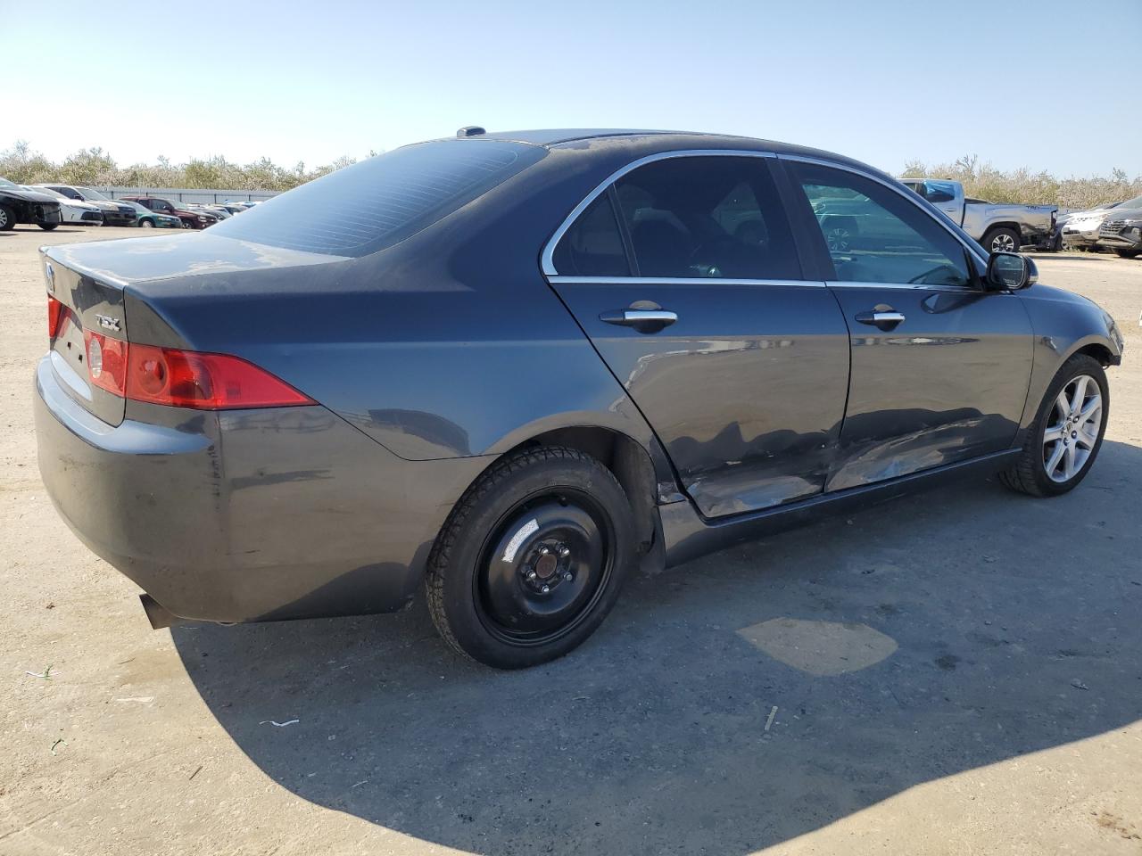 2005 Acura TSX VIN JH4CL96915C034287 Copart auction photo, front end / side damage thumbnail 3