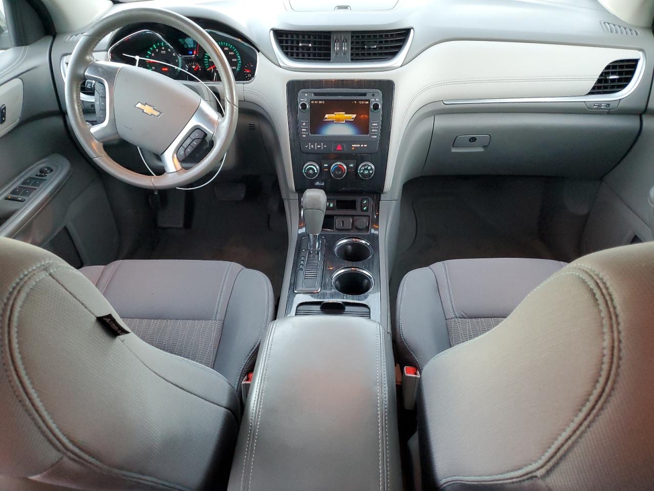 2015 Chevrolet Traverse VIN 1GNKVGKD0FJ212703 Copart auction photo, front end / side damage thumbnail 8
