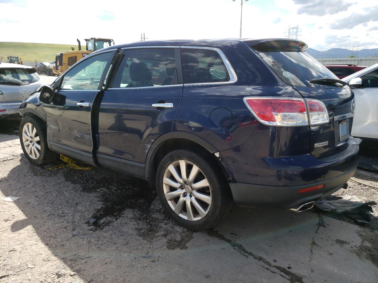 2007 Mazda CX-9 VIN JM3TB38C970106715 Copart auction photo, front end / side damage thumbnail 2