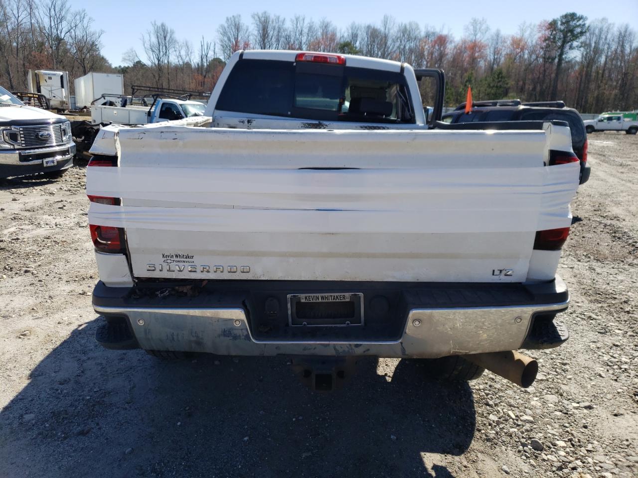 2018 Chevrolet Silverado VIN 1GC1KWEY0JF207695 Copart auction photo, side damage thumbnail 6