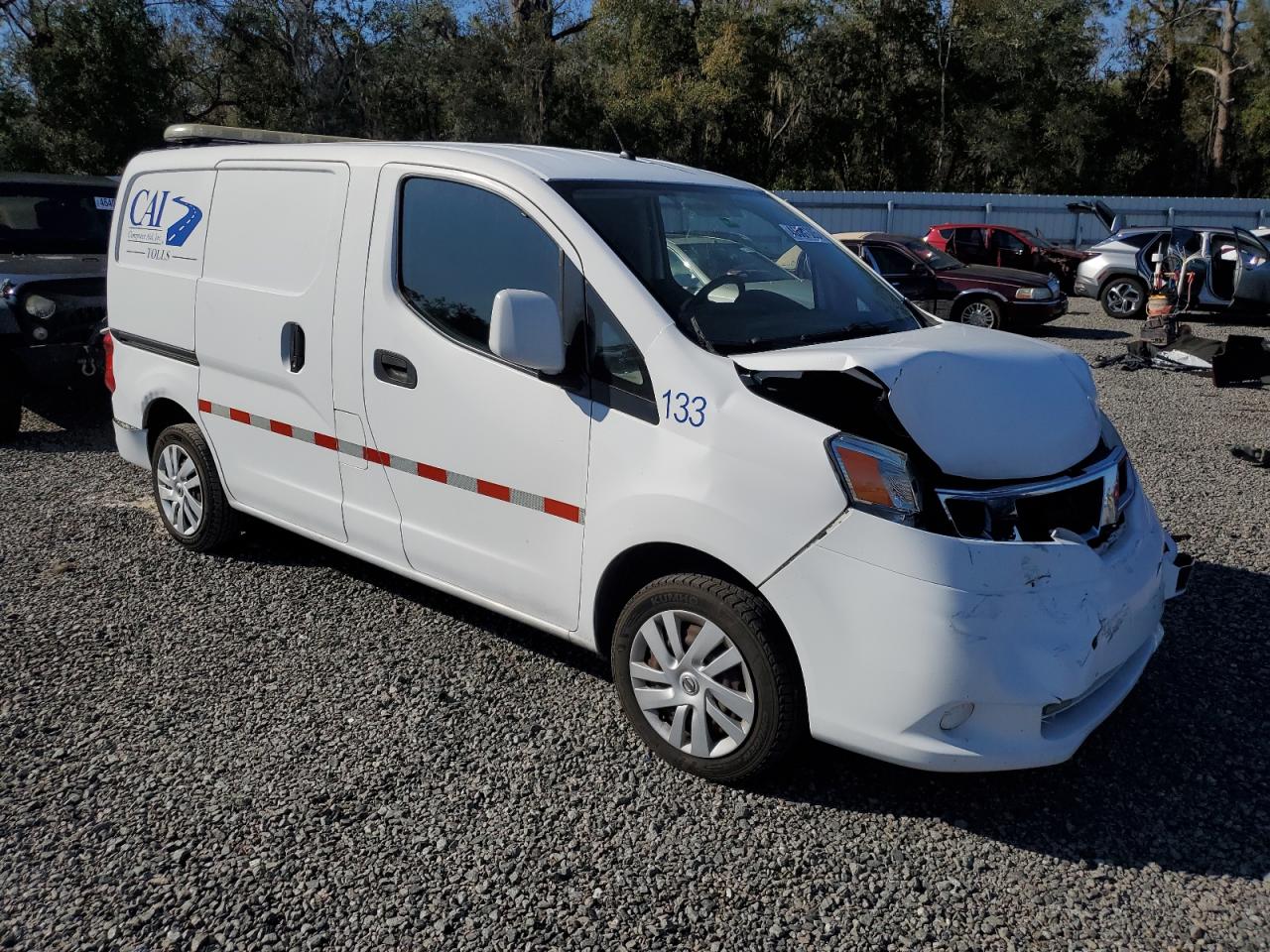 2017 Nissan NV VIN 3N6CM0KNXHK701057 Copart auction photo, front end damage thumbnail 4