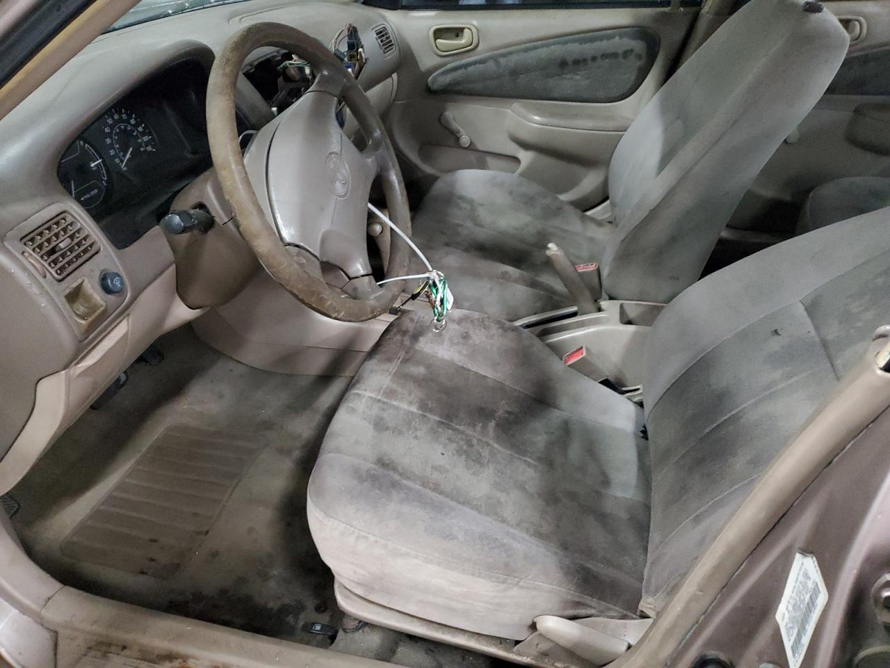 1998 Toyota Corolla VIN 1NXBR12E2WZ030319 Copart auction photo, rear end / front end damage thumbnail 7