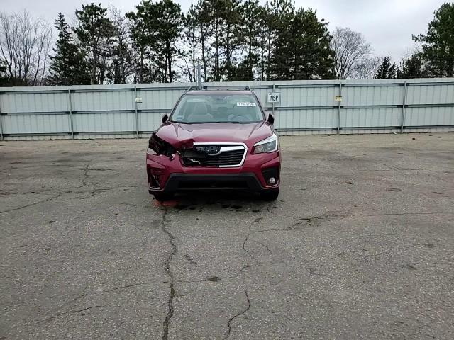 2021 Subaru Forester VIN JF2SKAJC3MH470968 Copart auction photo, front end / side damage thumbnail 12