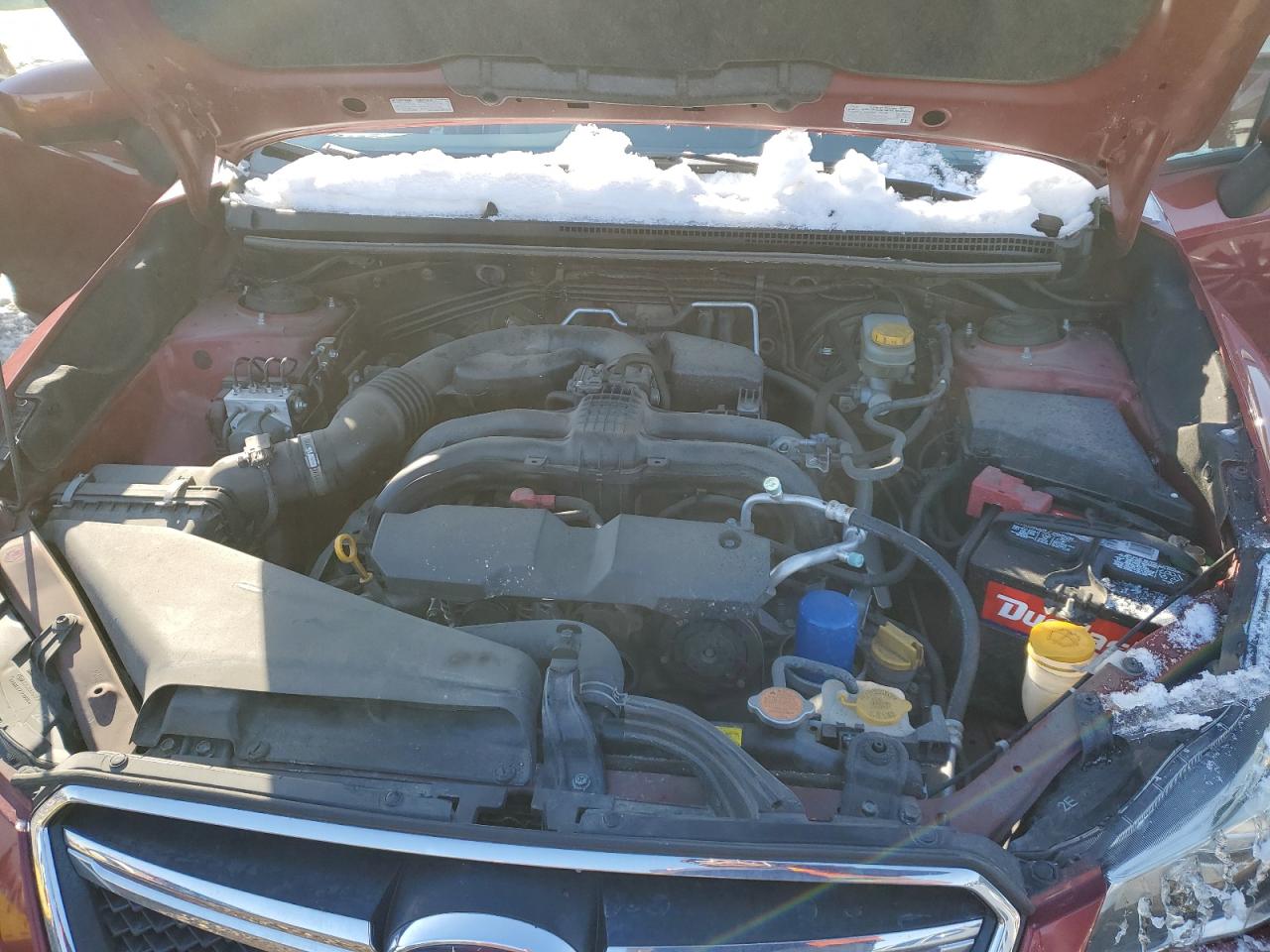 2016 Subaru XV VIN JF2GPABC5G8252122 Copart auction photo, side damage thumbnail 12
