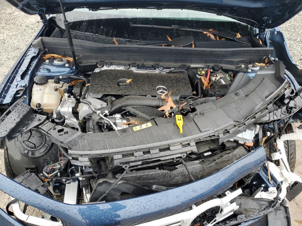 2022 Mercedes-Benz GLB VIN W1N4M4HB7NW201376 Copart auction photo, front end damage thumbnail 13