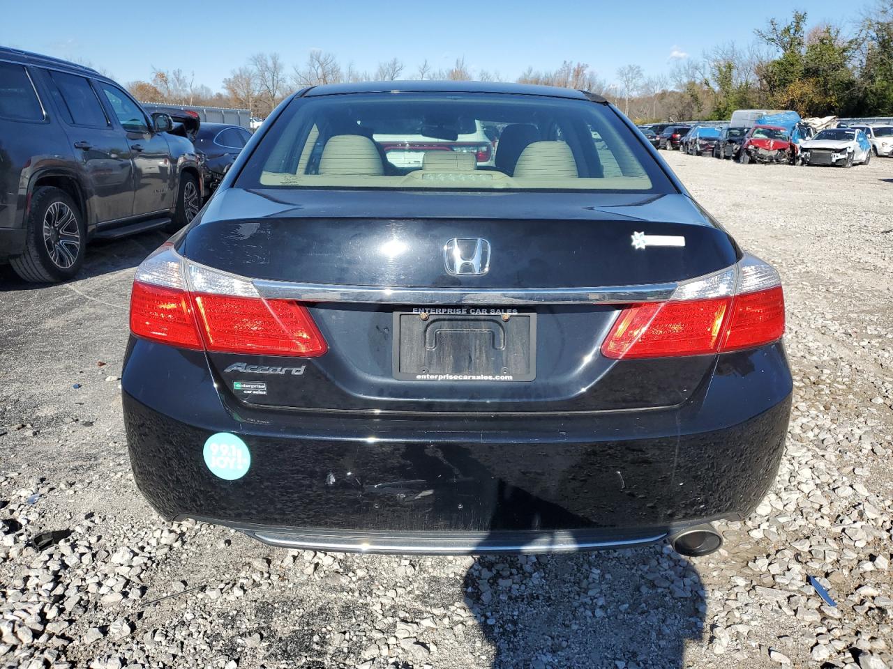 2014 Honda Accord VIN 1HGCR2F35EA298953 Copart auction photo, front end / rear end damage thumbnail 6
