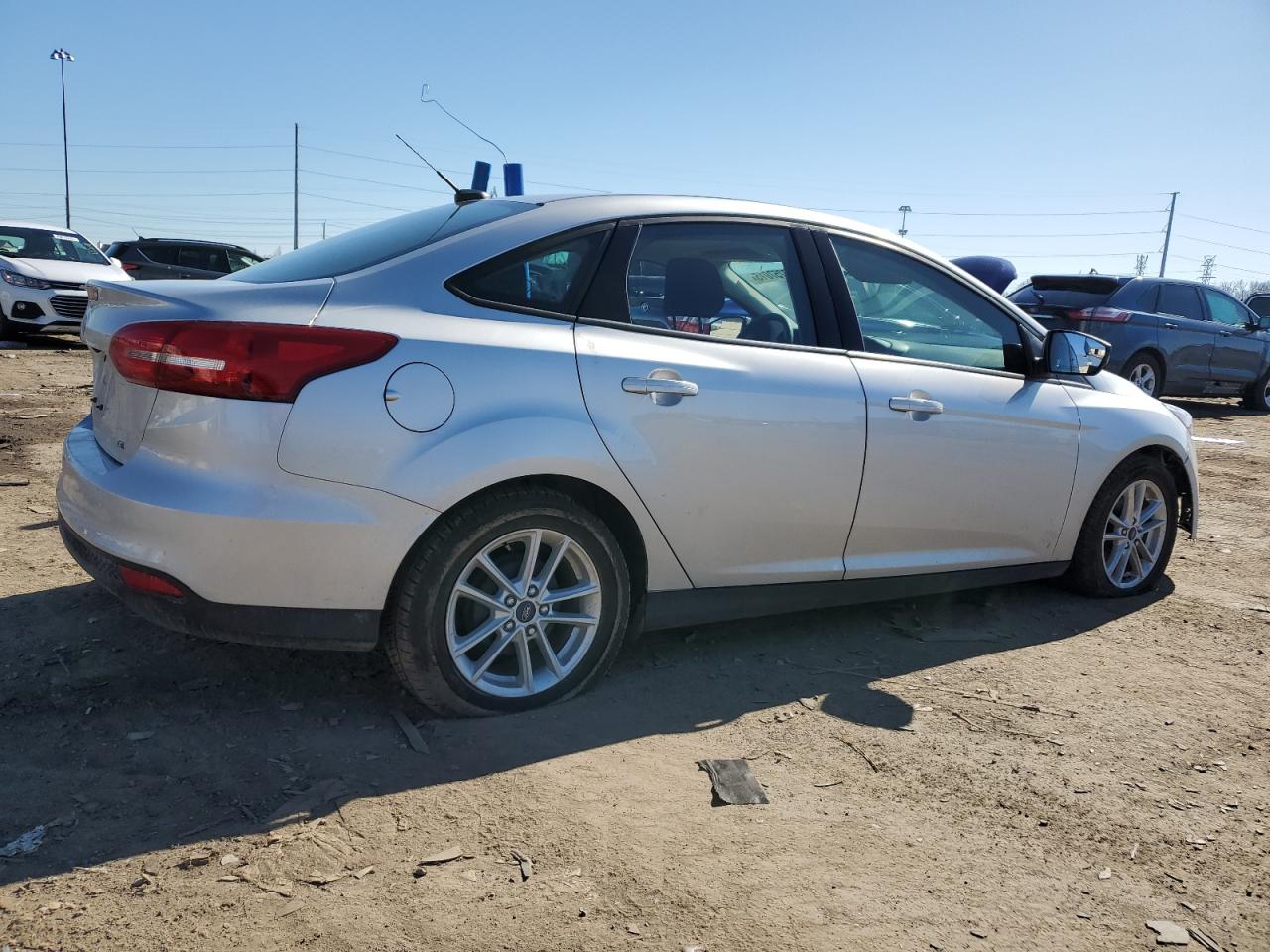 2018 Ford Focus VIN 1FADP3F29JL216197 Copart auction photo, front end damage thumbnail 3