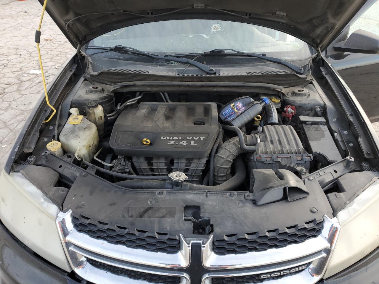2012 Dodge Avenger VIN 1C3CDZAB0CN122584 Copart auction photo, rear end / minor dent/scratches damage thumbnail 11