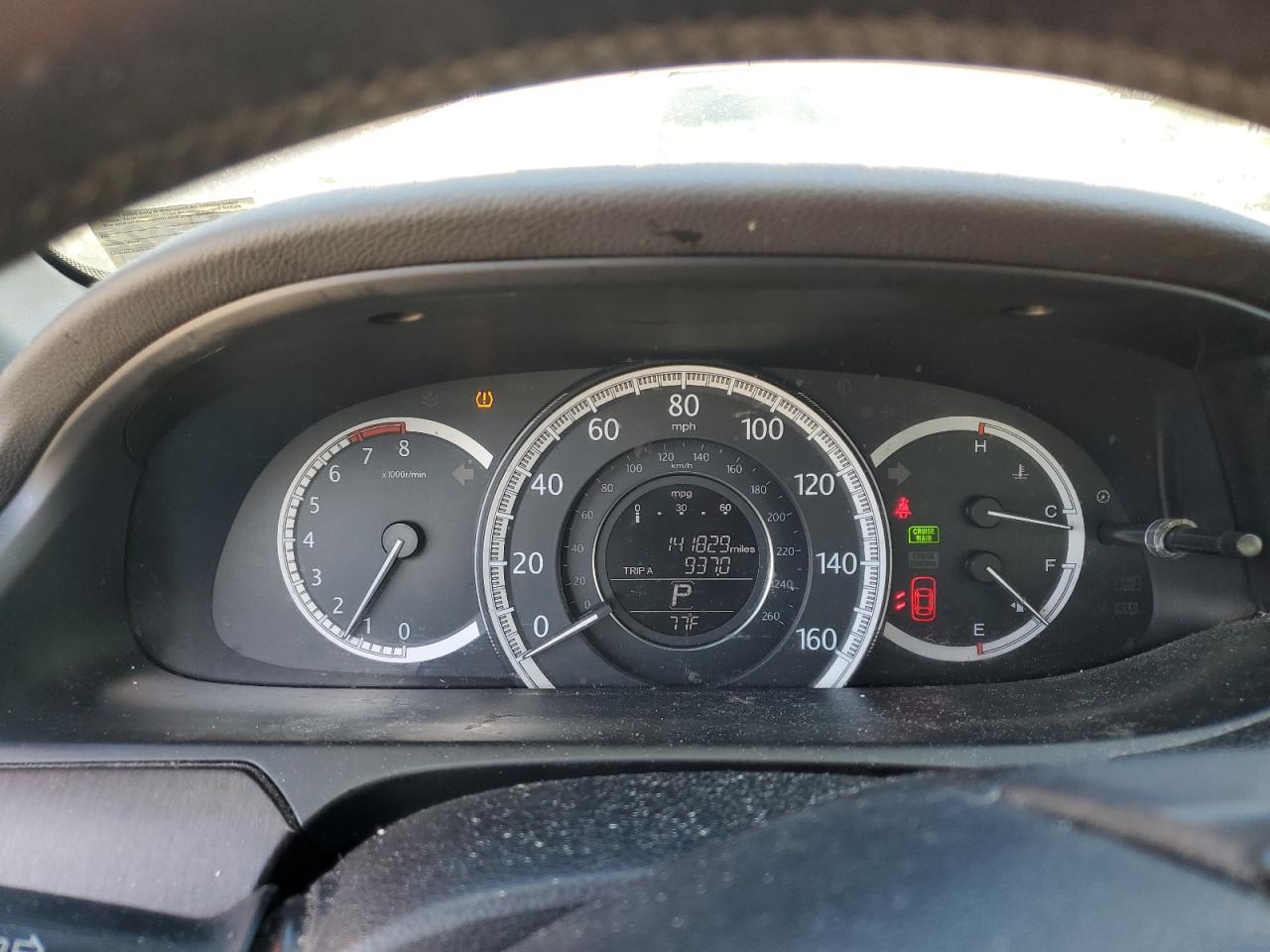 2014 Honda Accord VIN 1HGCR2F86EA098580 Copart auction photo, all over damage thumbnail 9