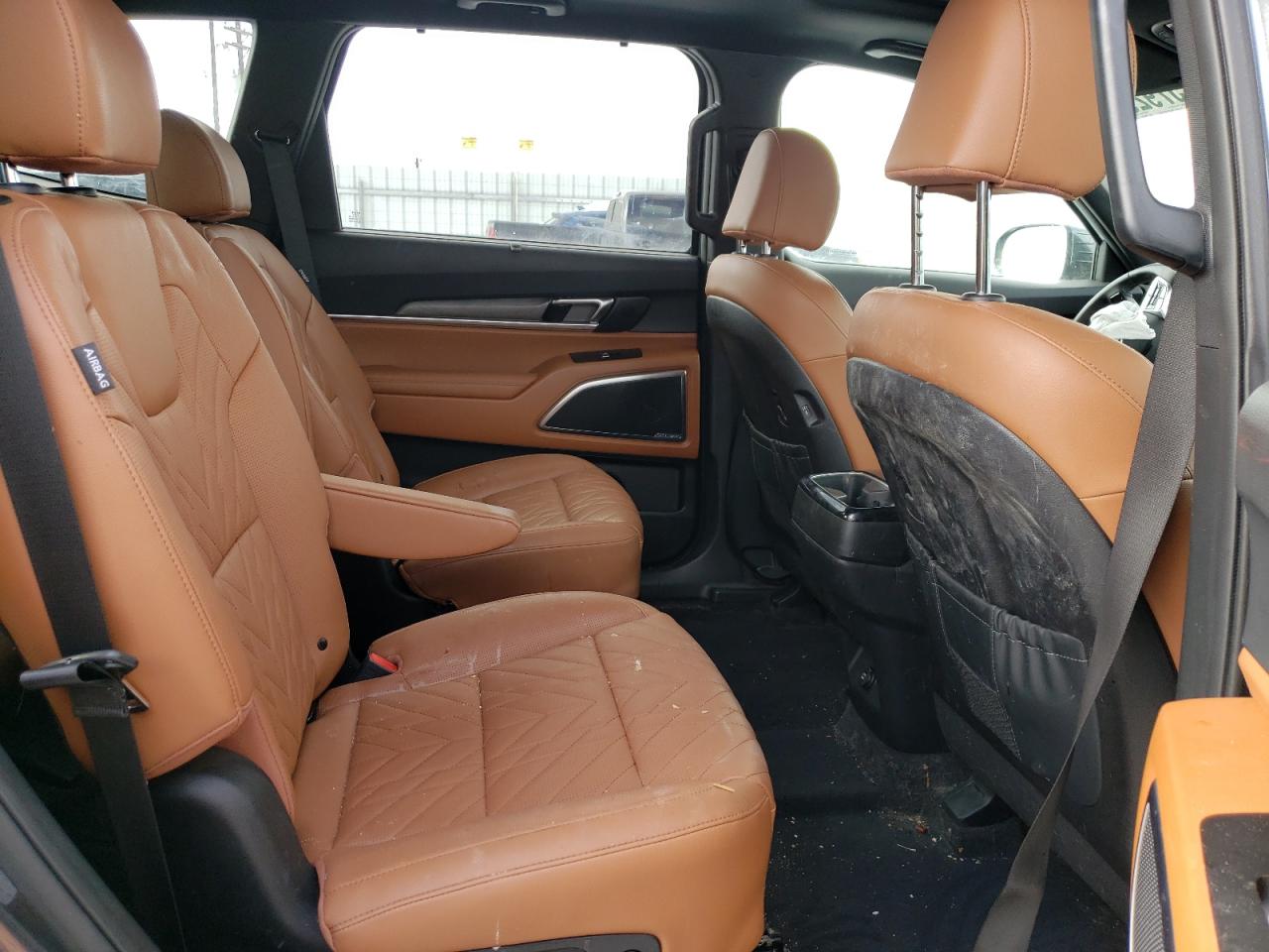 2023 KIA Telluride VIN 5XYP5DGC6PG409728 Copart auction photo, front end / side damage thumbnail 12