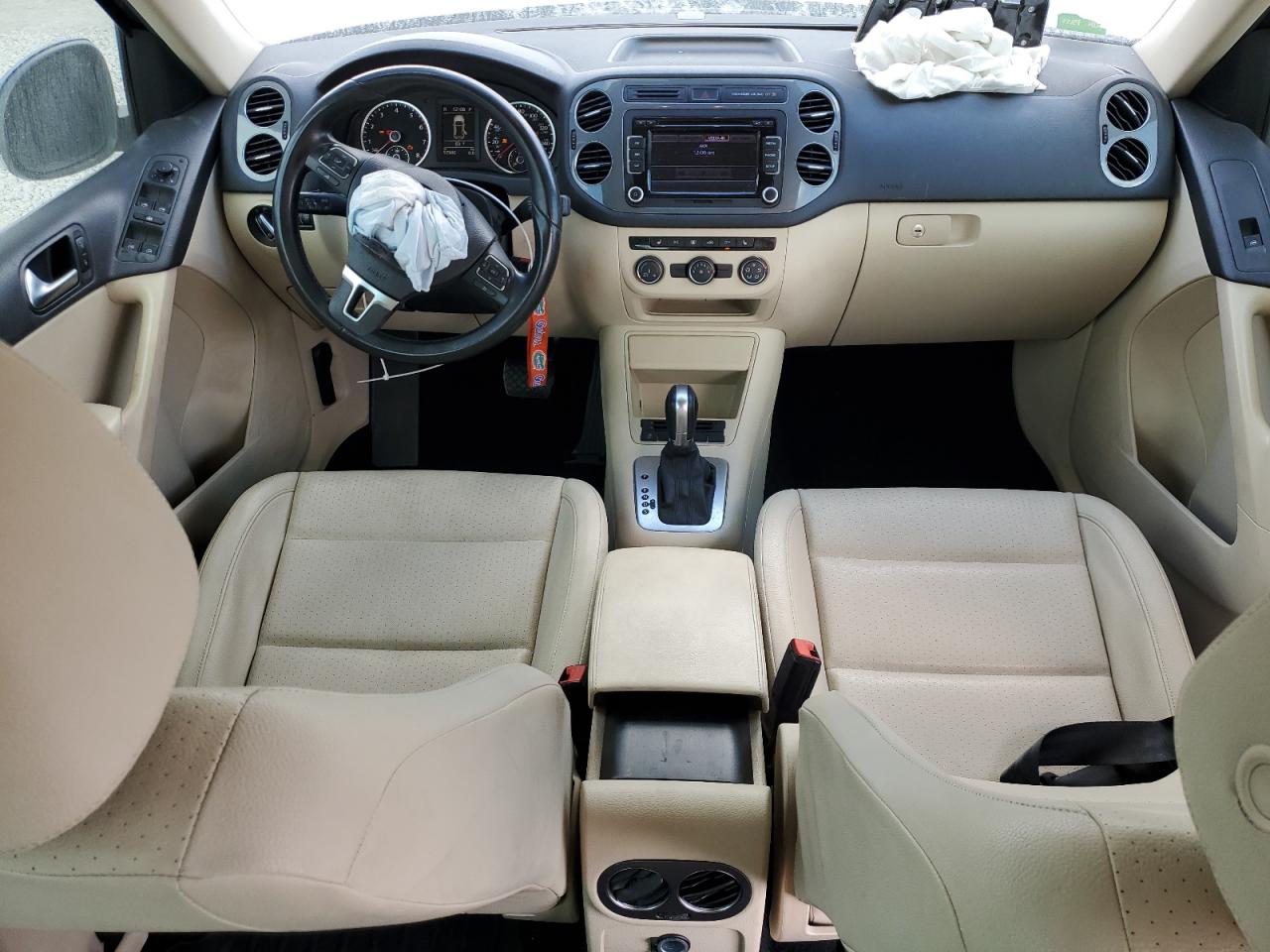 2015 Volkswagen Tiguan VIN WVGAV7AX0FW610475 Copart auction photo, front end / mechanical damage thumbnail 8