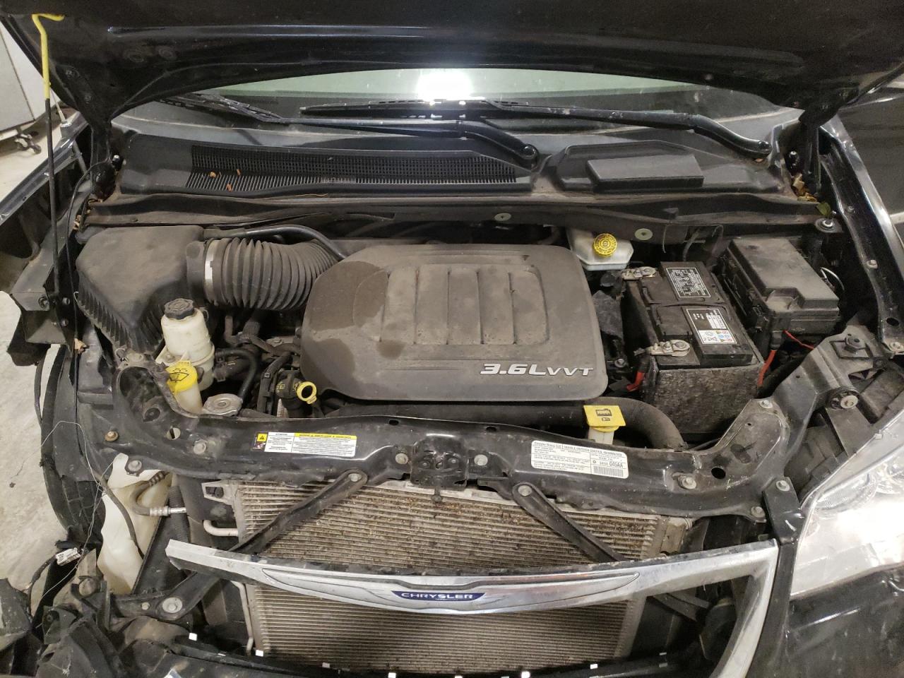 2013 Chrysler Town & Country VIN 2C4RC1GG8DR534480 Copart auction photo, front end damage thumbnail 12