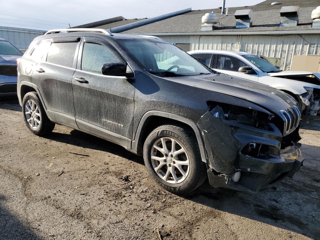 2015 Jeep Grand Cherokee VIN 1C4PJMCB0FW679242 Copart auction photo, front end damage thumbnail 4