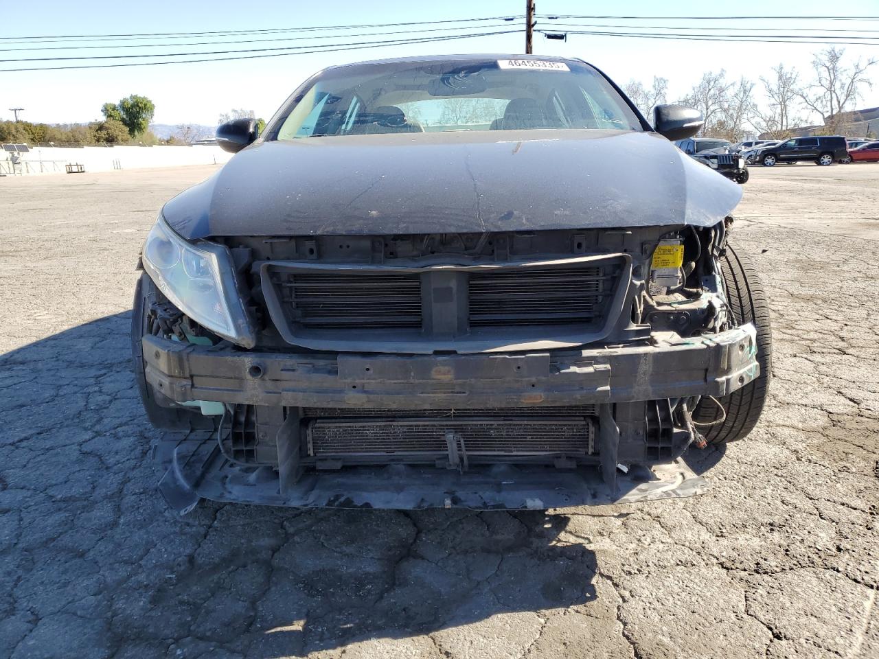 2012 KIA Optima VIN KNAGM4AD2C5024722 Copart auction photo, front end / side damage thumbnail 5
