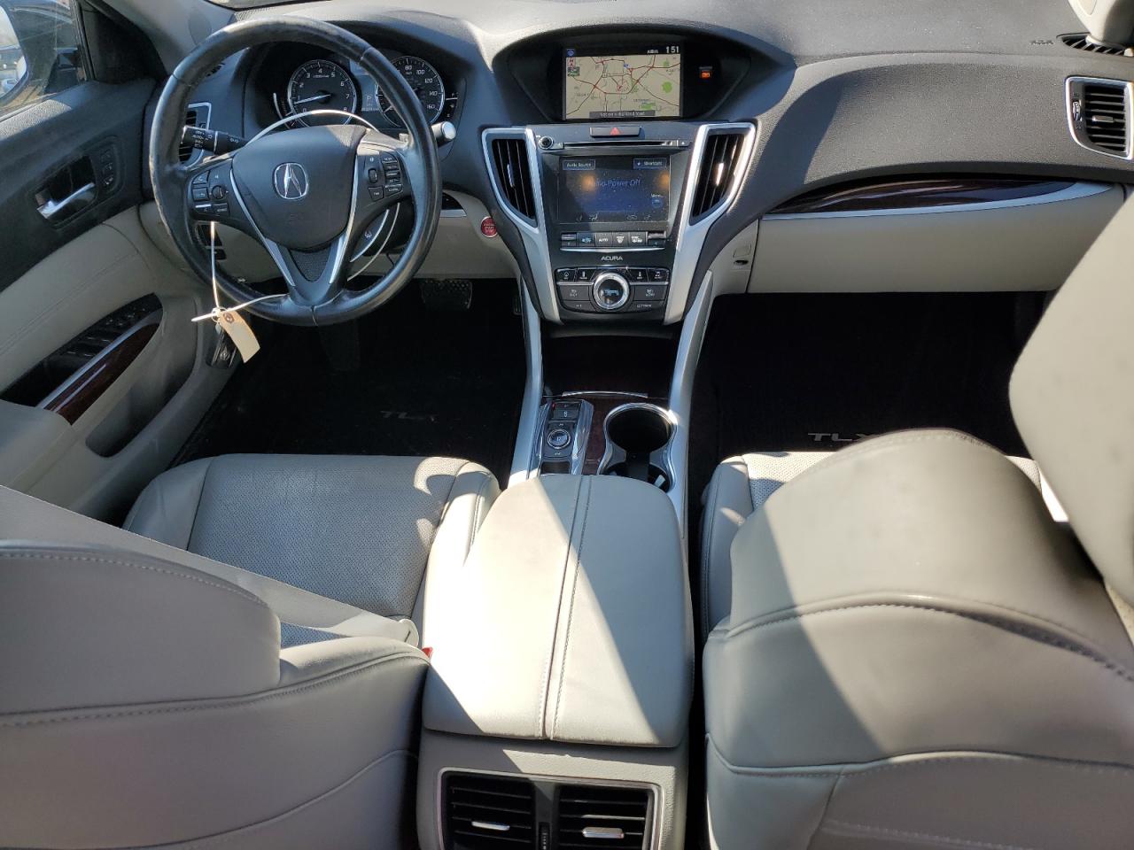 2017 Acura TLX VIN 19UUB2F54HA002674 Copart auction photo, rear end damage thumbnail 8