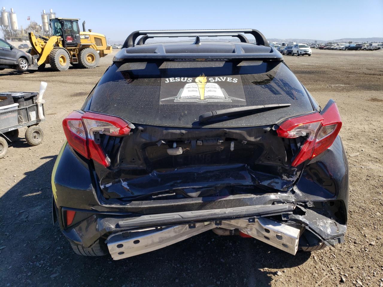 2019 Toyota C-HR VIN JTNKHMBX4K1032428 Copart auction photo, rear end damage thumbnail 6