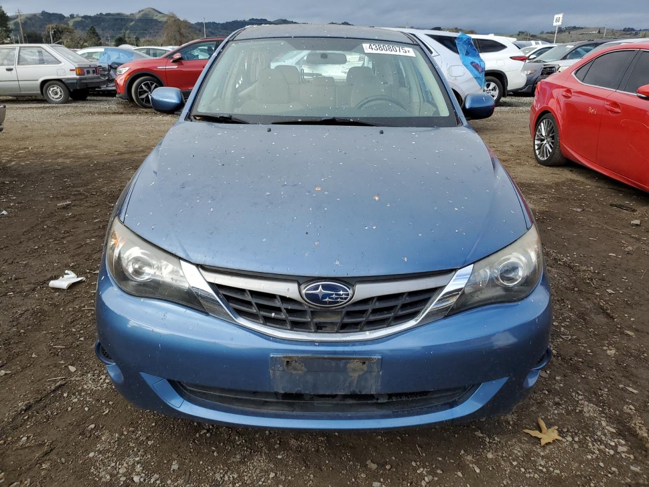 2009 Subaru Impreza VIN JF1GH61649H816260 Copart auction photo, side / rear end damage thumbnail 5