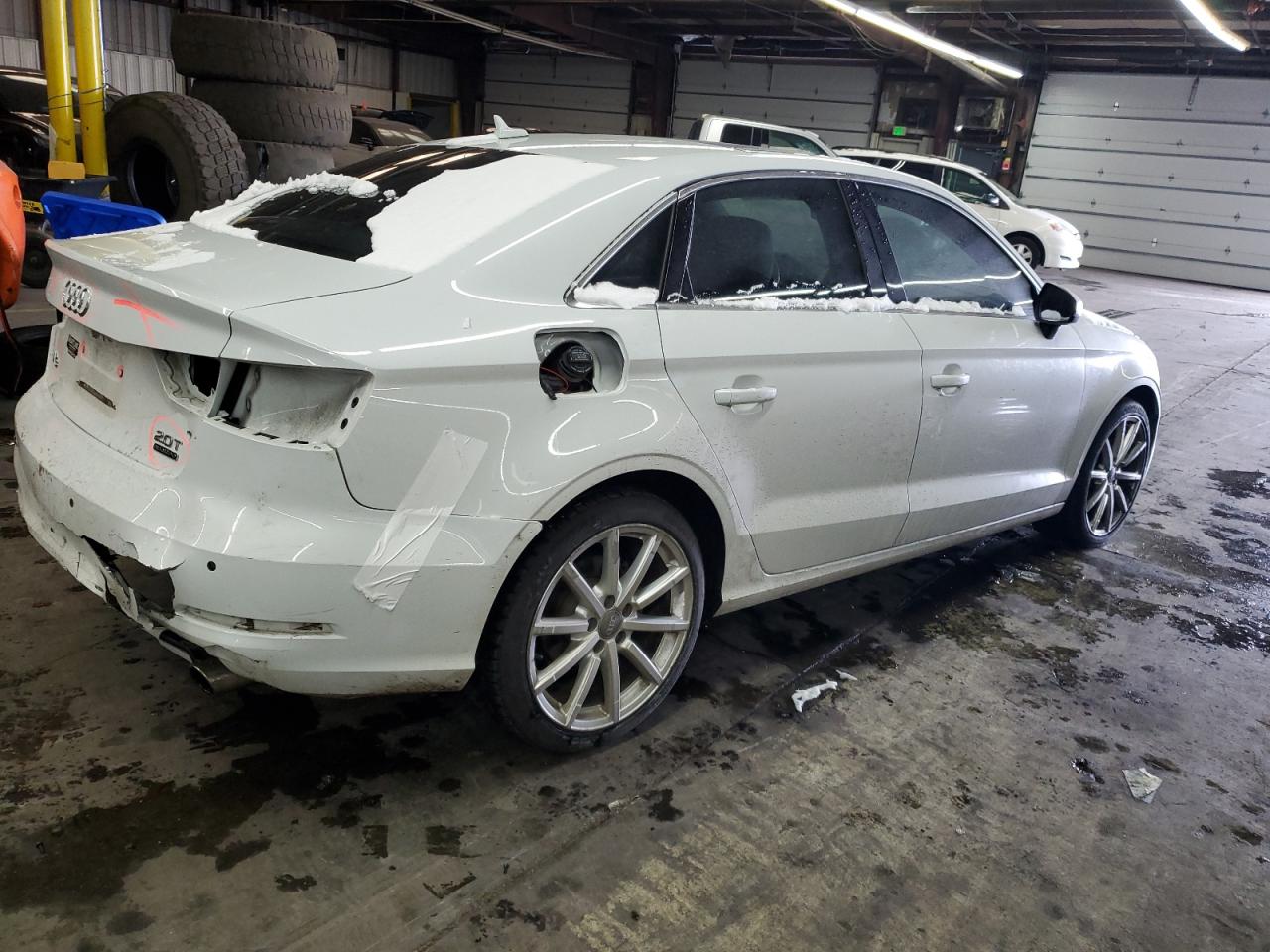 2016 Audi A3 VIN WAUE8GFF5G1042135 Copart auction photo, rear end damage thumbnail 3
