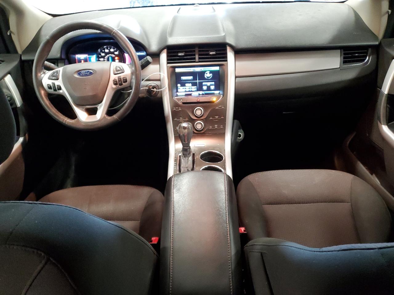 2014 Ford Edge VIN 2FMDK3JC6EBB02006 Copart auction photo, side / front end damage thumbnail 8