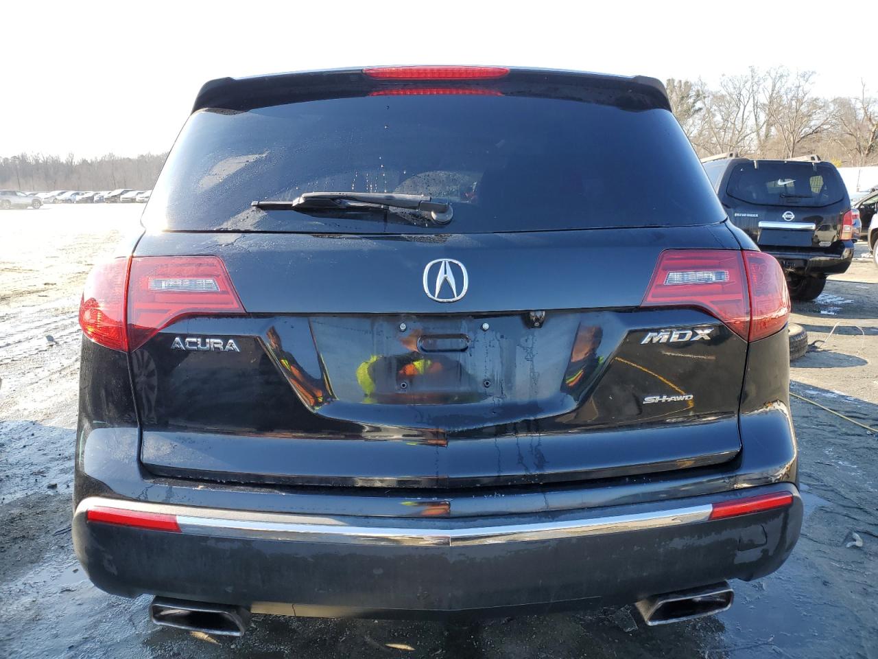 2012 Acura MDX VIN 2HNYD2H27CH535281 Copart auction photo, front end damage thumbnail 6