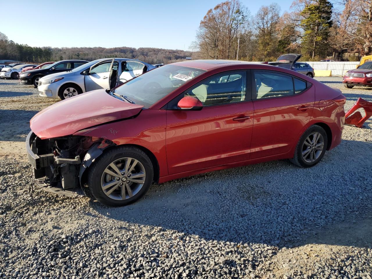 2018 Hyundai Elantra VIN 5NPD84LF5JH393869