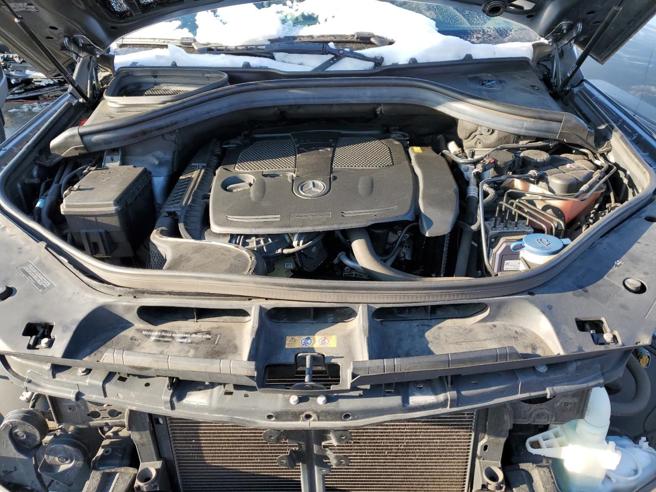 2017 Mercedes-Benz GLE VIN 4JGDA5HBXHA841407 Copart auction photo, all over damage thumbnail 12