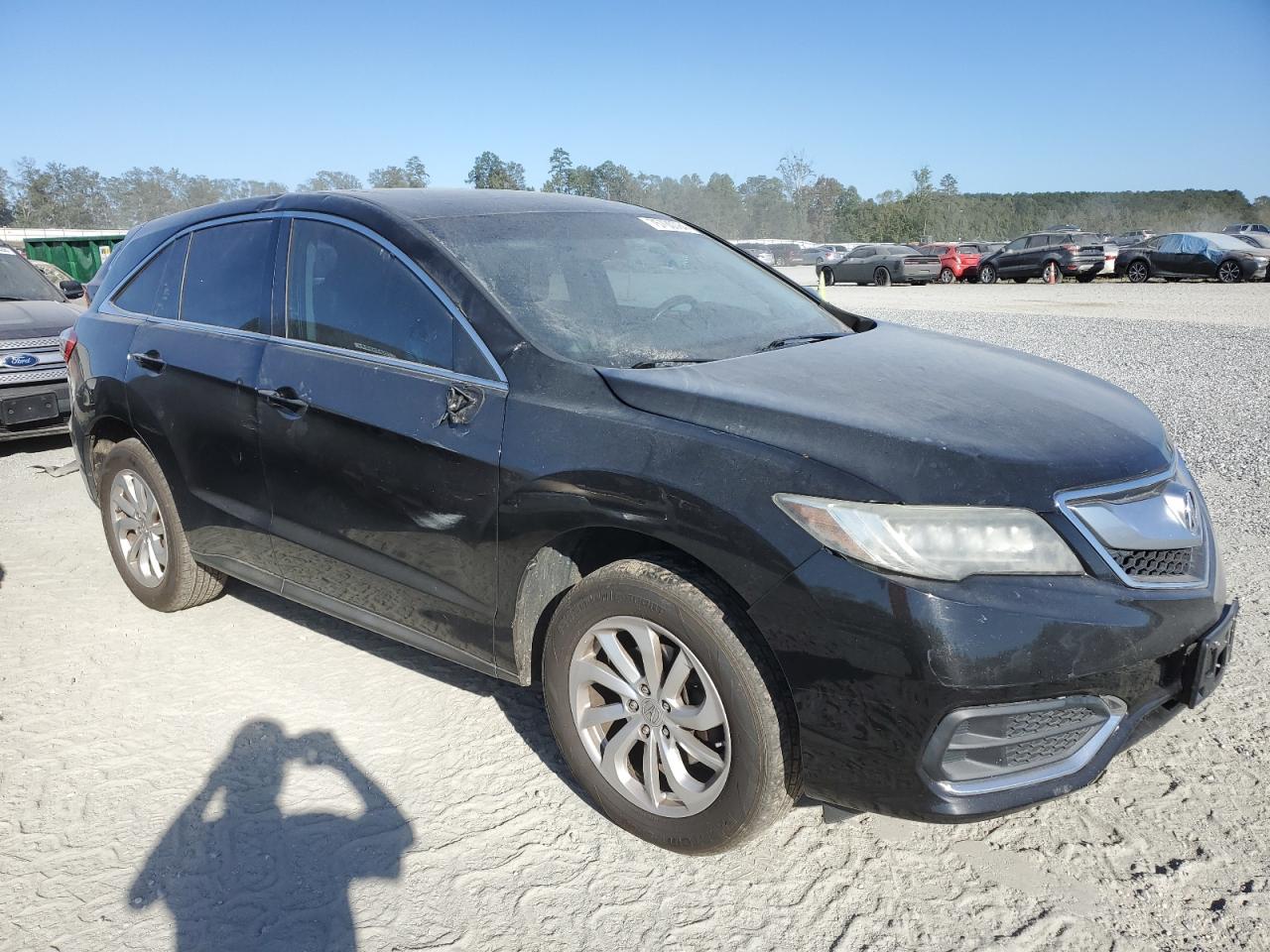 2018 Acura RDX VIN 5J8TB4H37JL005923 Copart auction photo, top/roof damage thumbnail 4