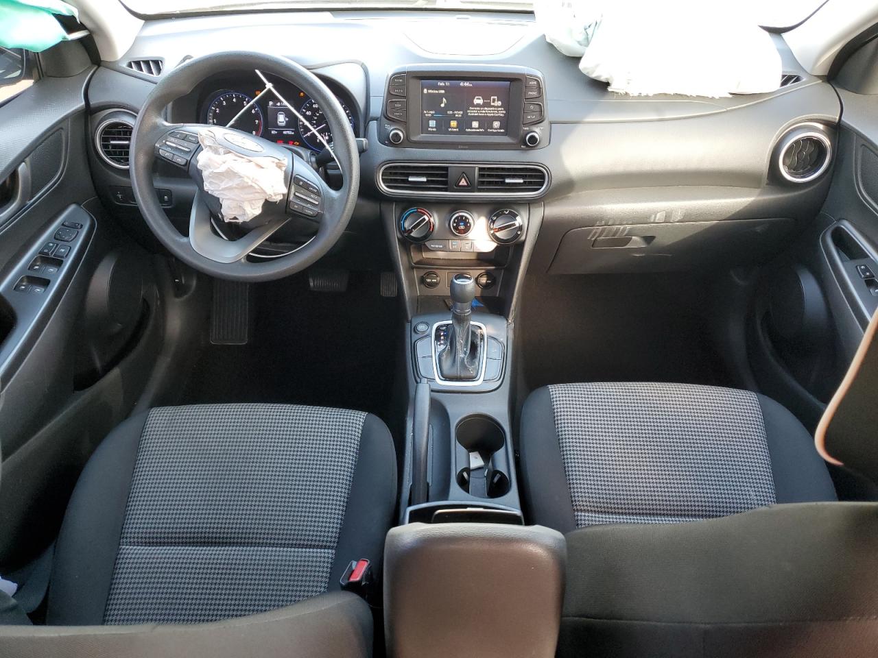 2018 Hyundai Kona VIN KM8K12AA5JU123484 Copart auction photo, front end / side damage thumbnail 8