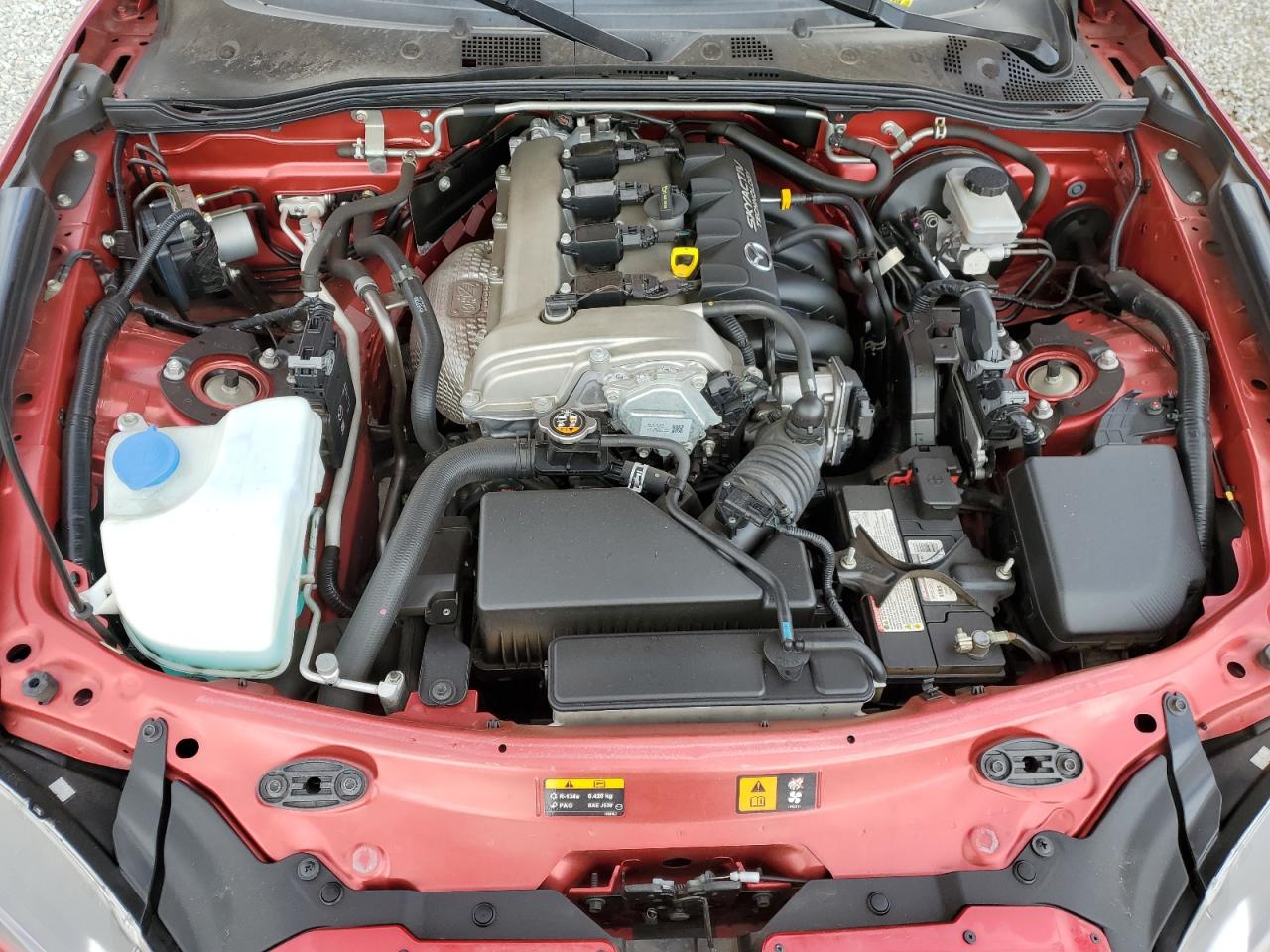 2016 Mazda MX-5 VIN JM1NDAB74G0113146 Copart auction photo, rear end damage thumbnail 11
