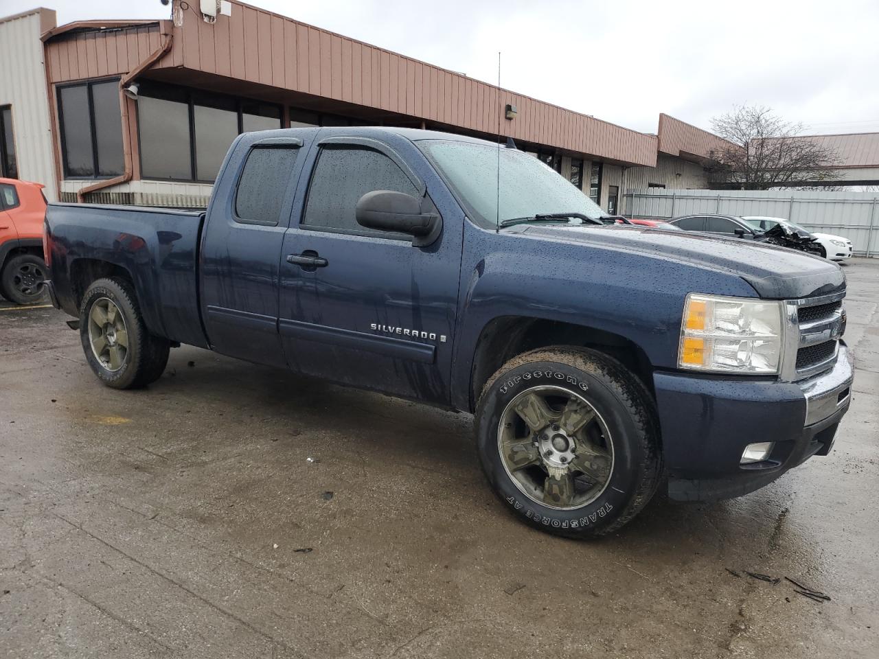 2009 Chevrolet Silverado VIN 1GCEK29029Z172683 Copart auction photo, side / rear end damage thumbnail 4