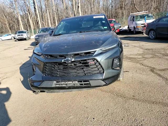 2019 Chevrolet Blazer VIN 3GNKBJRS2KS641974 Copart auction photo, front end damage thumbnail 12