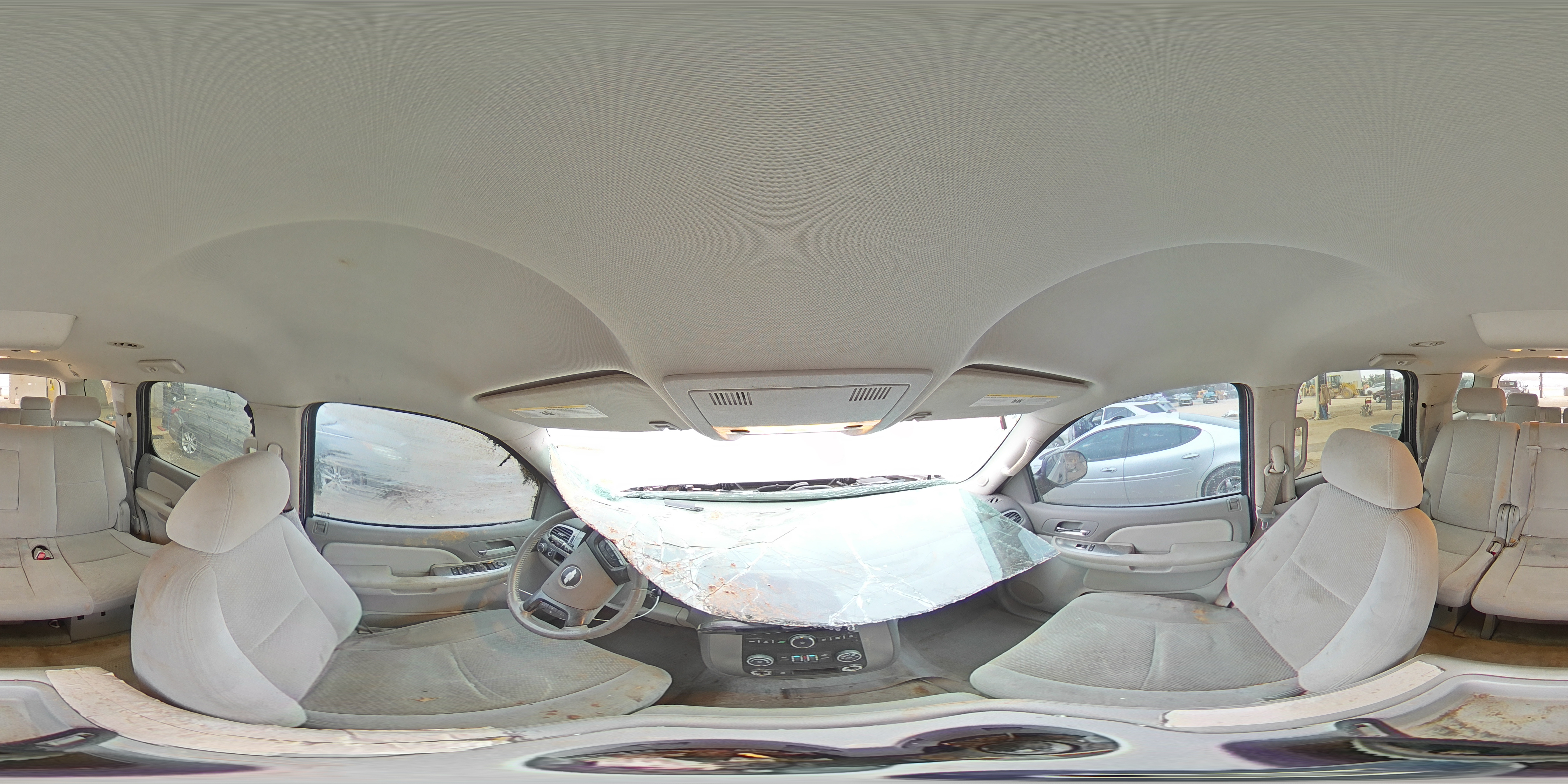 2007 Chevrolet Tahoe VIN 1GNFC13C37J396062 Copart auction photo, rollover damage thumbnail 13