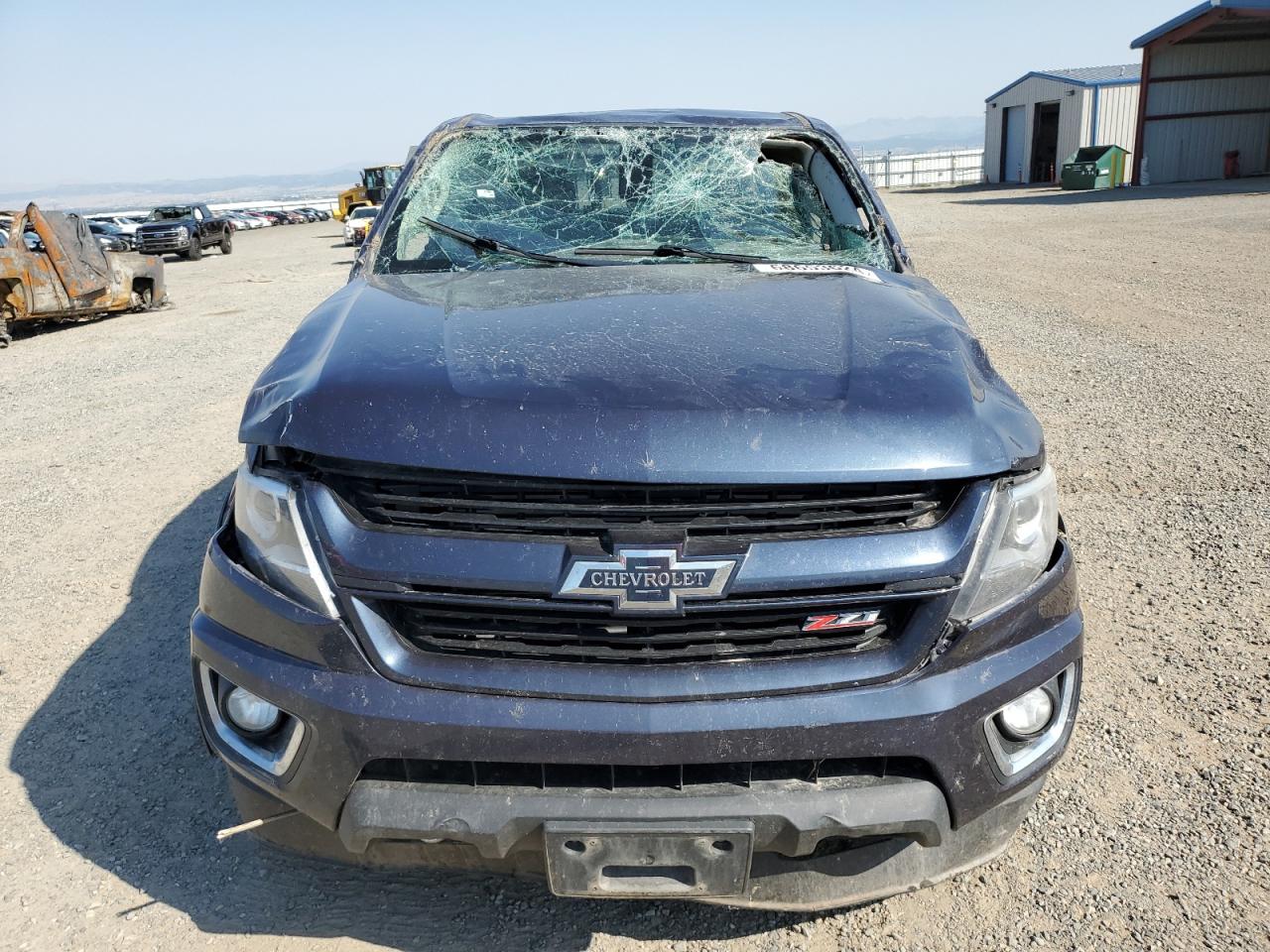 2018 Chevrolet Colorado VIN 1GCPTDE14J1237181 Copart auction photo, all over / top/roof damage thumbnail 5