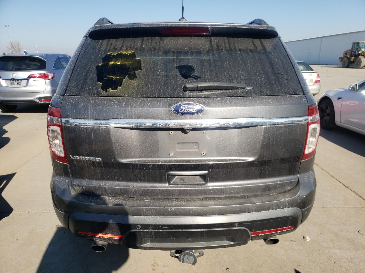 2015 Ford Explorer VIN 1FM5K7F84FGA20687 Copart auction photo, front end damage thumbnail 6